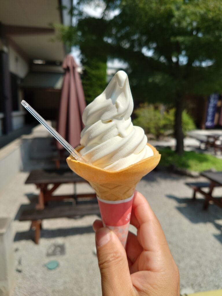 ソフトクリームの画像