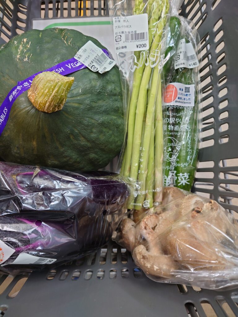 道の駅やいた　野菜の画像